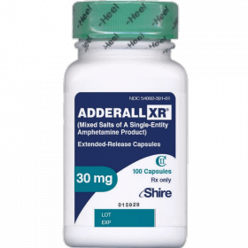 Adderall XR 30 мг 100 капс.